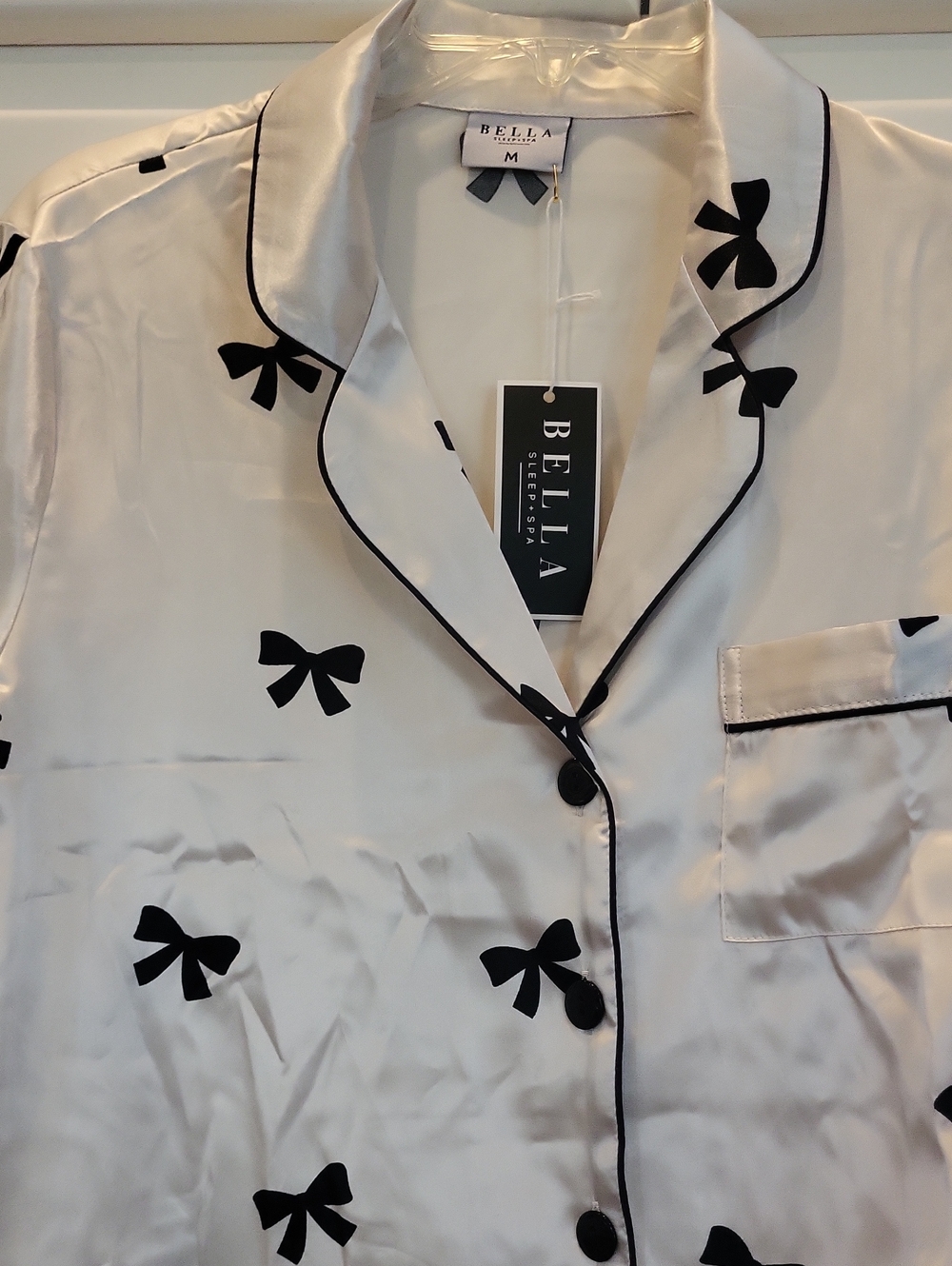 Bella Sleep & Spa Shorts Pajama Set - Picture 3 of 6
